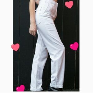 White Kim pants